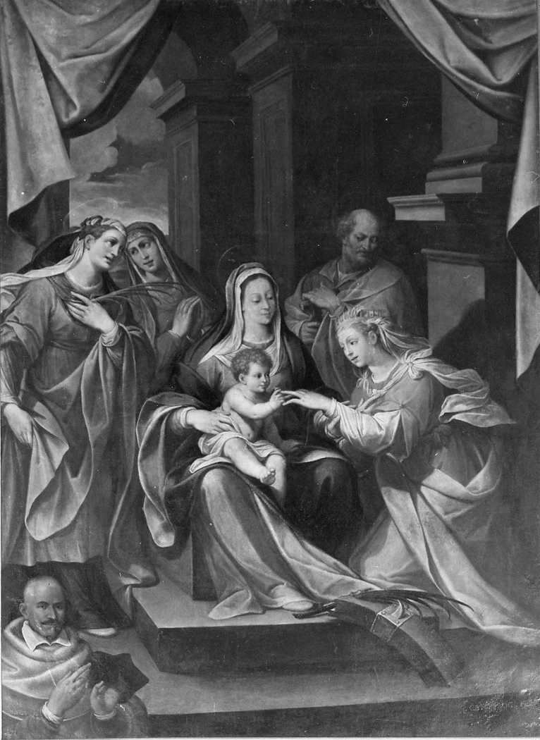 Matrimonio mistico di Santa Caterina d'Alessandria - Castiglione delle Stiviere, Mantova